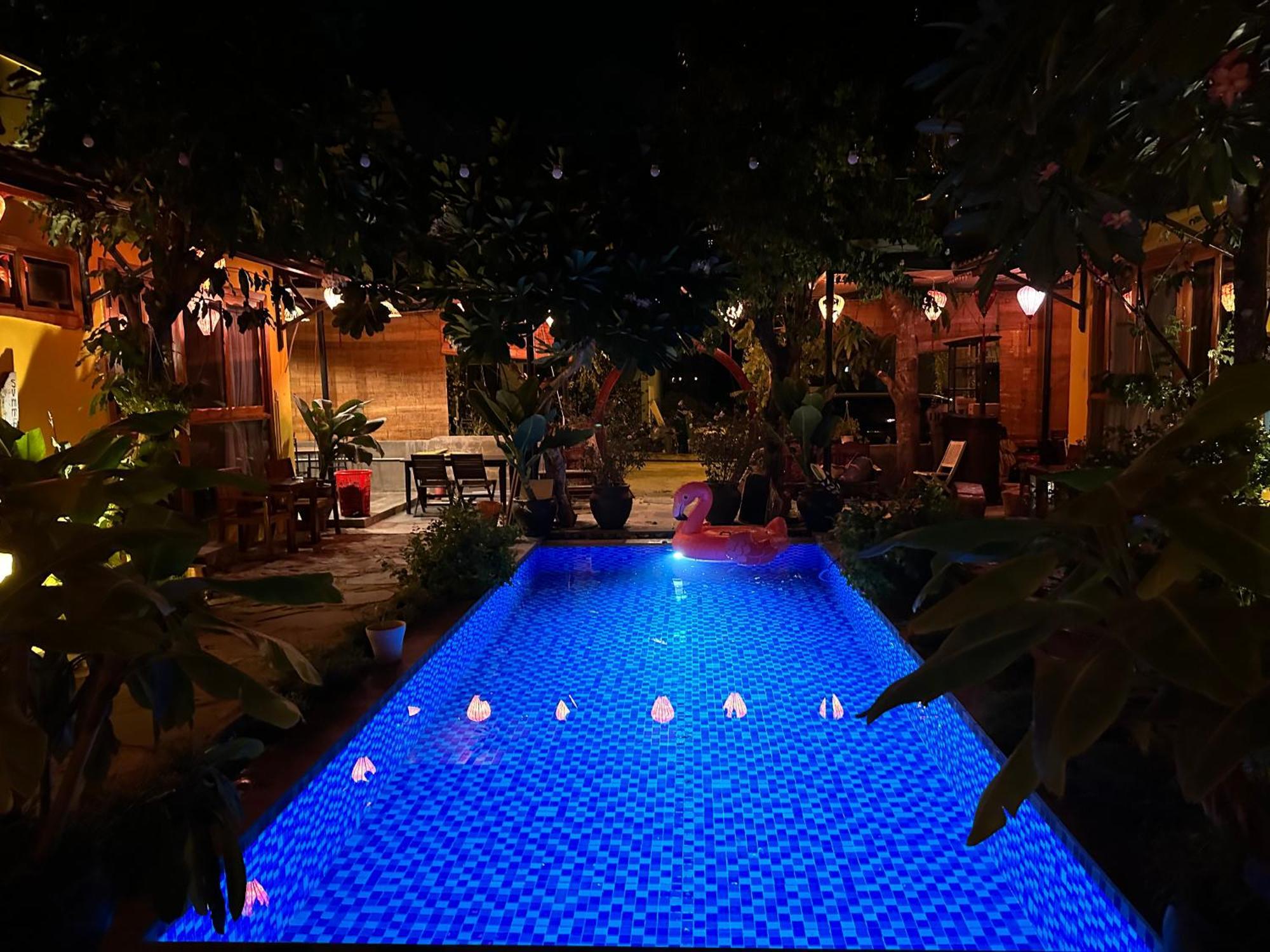 La Belle An Bang Seaside Hideaway-3 Min Walk To Beach,Pool,Family Friendly Хойан Экстерьер фото