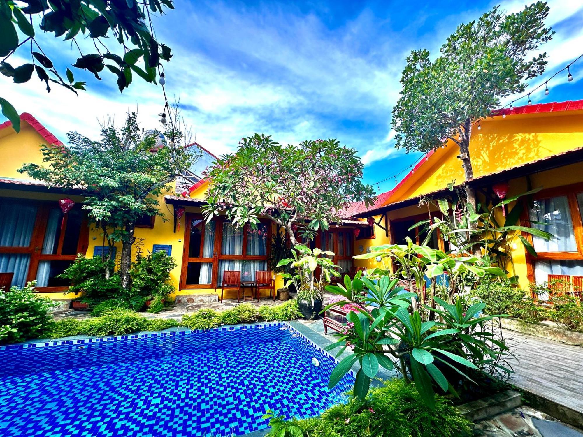 La Belle An Bang Seaside Hideaway-3 Min Walk To Beach,Pool,Family Friendly Хойан Экстерьер фото