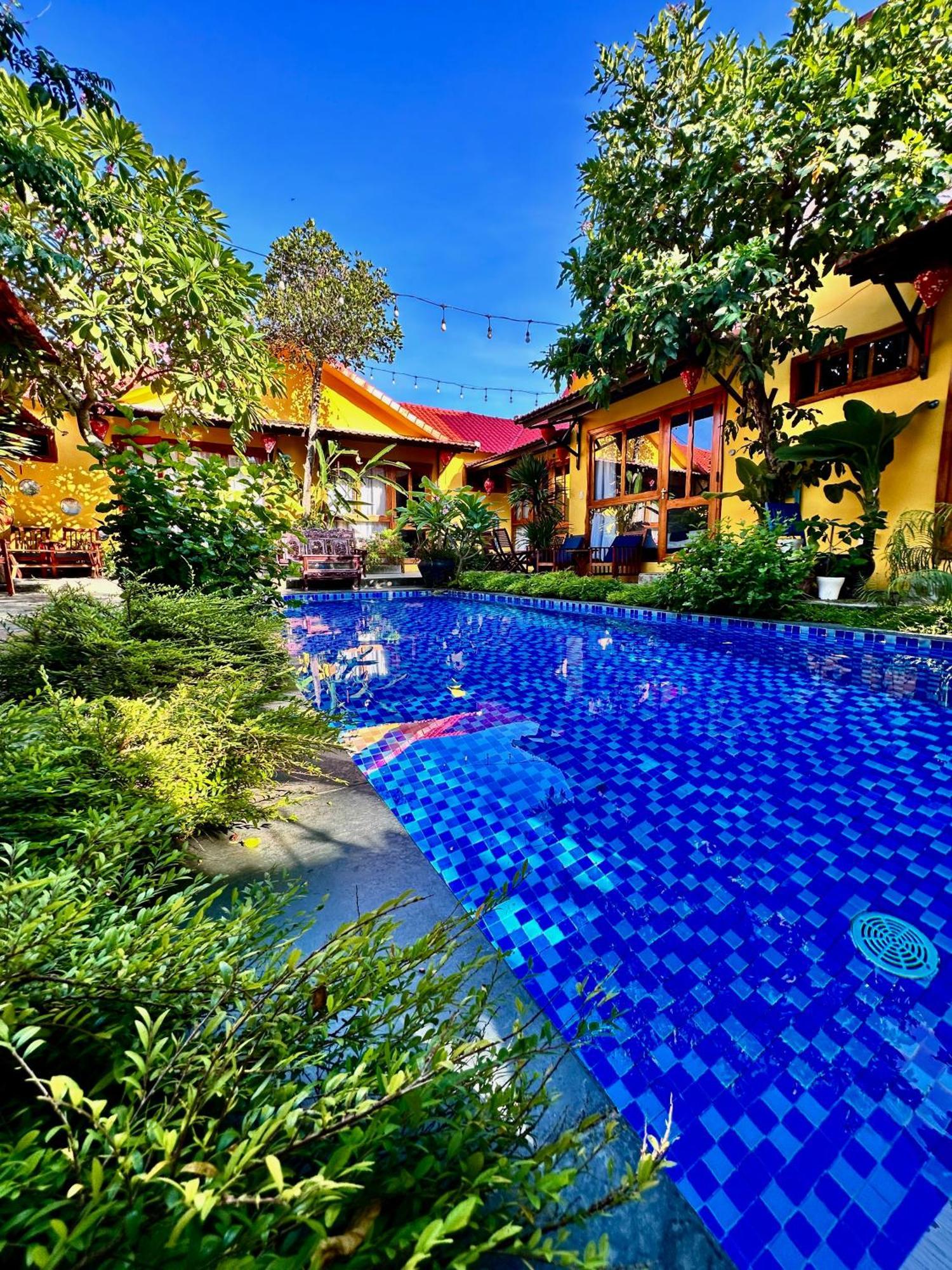 La Belle An Bang Seaside Hideaway-3 Min Walk To Beach,Pool,Family Friendly Хойан Экстерьер фото