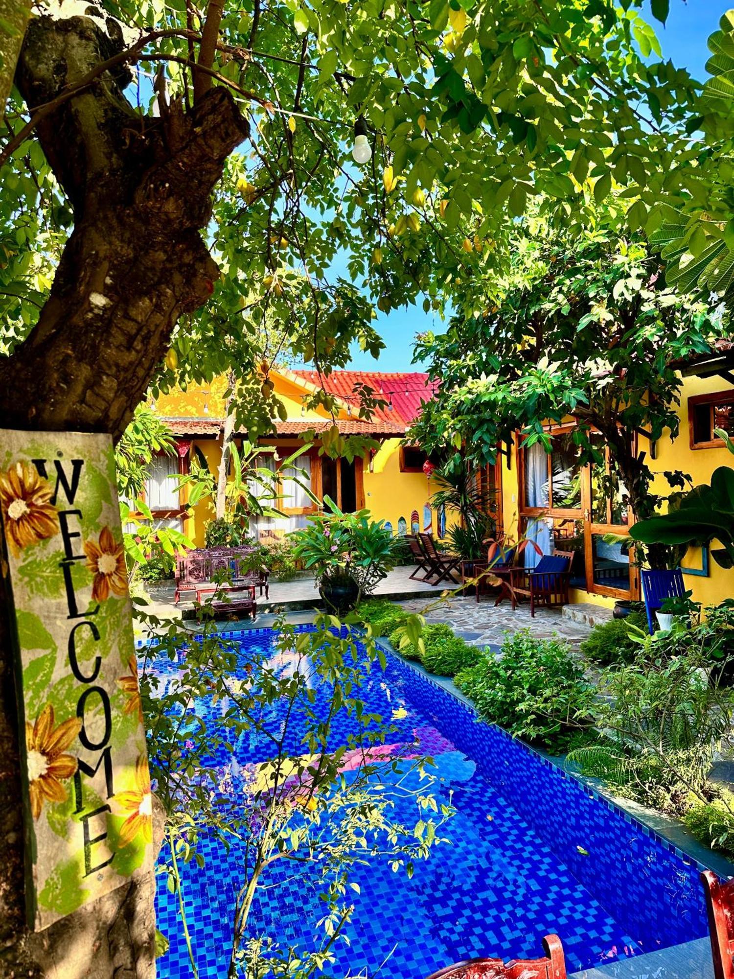La Belle An Bang Seaside Hideaway-3 Min Walk To Beach,Pool,Family Friendly Хойан Экстерьер фото