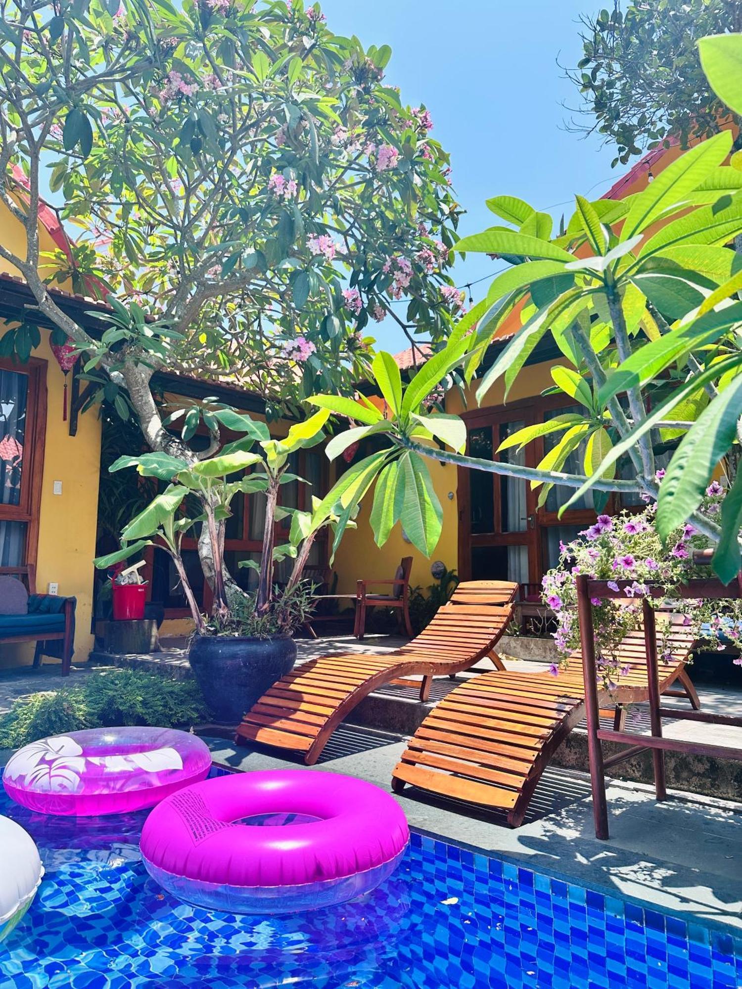 La Belle An Bang Seaside Hideaway-3 Min Walk To Beach,Pool,Family Friendly Хойан Экстерьер фото