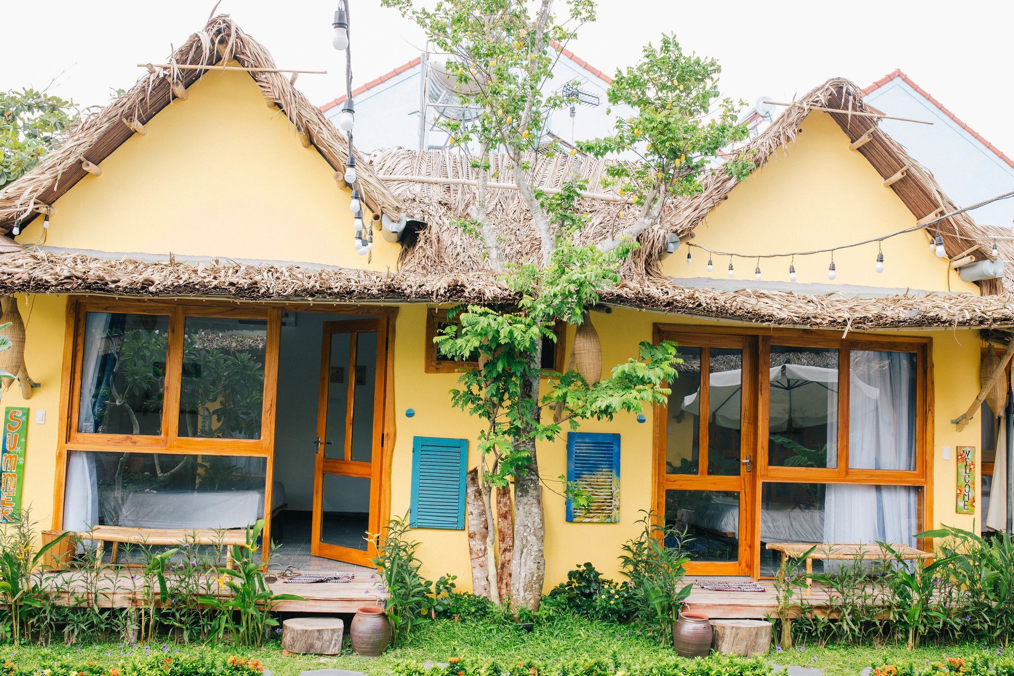La Belle An Bang Seaside Hideaway-3 Min Walk To Beach,Pool,Family Friendly Хойан Экстерьер фото
